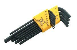 Hex Wrench Set, Standard DCI 9705