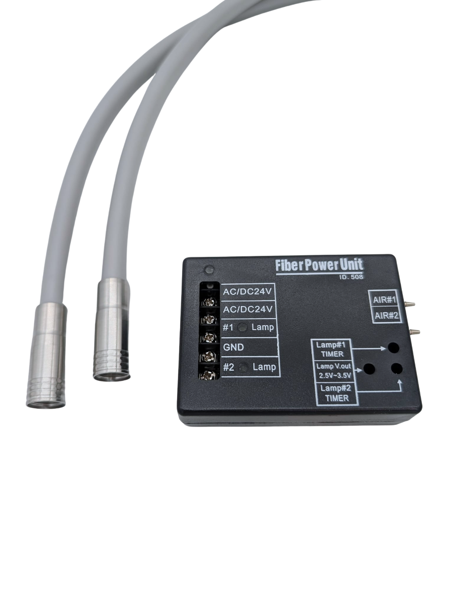 Fibre optic build in kit for two outlets