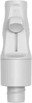 FLO-LINE HVE Autoclavable Suction Handpiece – Compatible with Cattani and DURR Units (17mm)