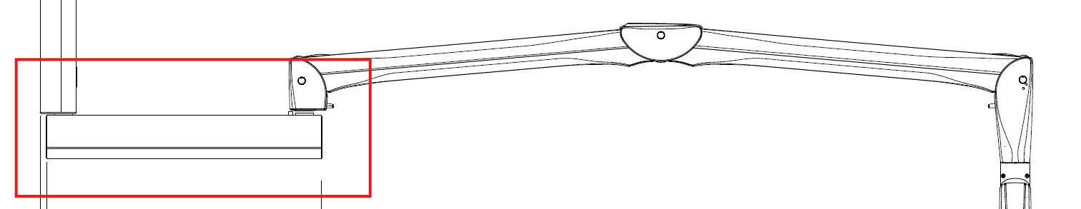 Owandy 110cm arm for RX DC