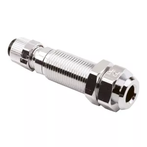 3/8" Female Poly Q.D. Panel Mount with Shut-off DCI 0010