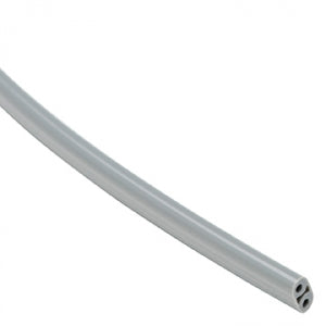 Asepsis Style 2 - Hole Syringe Tubing 2m Grey DCI 232
