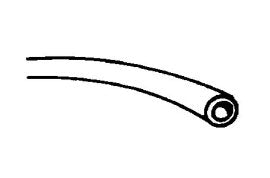 Supply Tubing, 1/8", Poly Black; DCI 1201 10 METRES