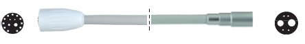 TKD Detachable Hose For 6-hole Midwest