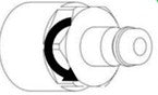 WOODPECKER PT-B Air Connector.