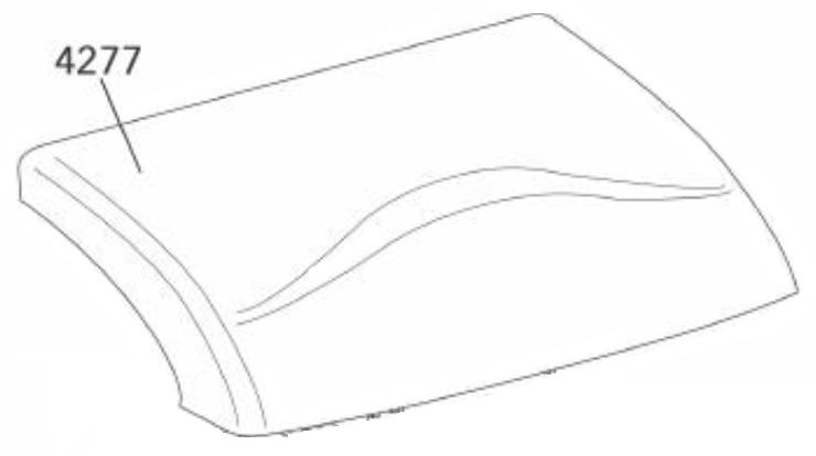 Asepsis Cabinet Unit Cover DCI 4277