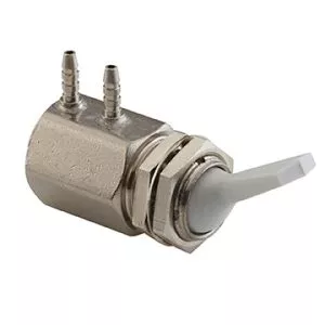 Grey 3-Way Toggle Valve Side Ported DCI 7154