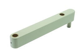 White 8" Rigid Arm Dual Pivot Arm DCI 8338