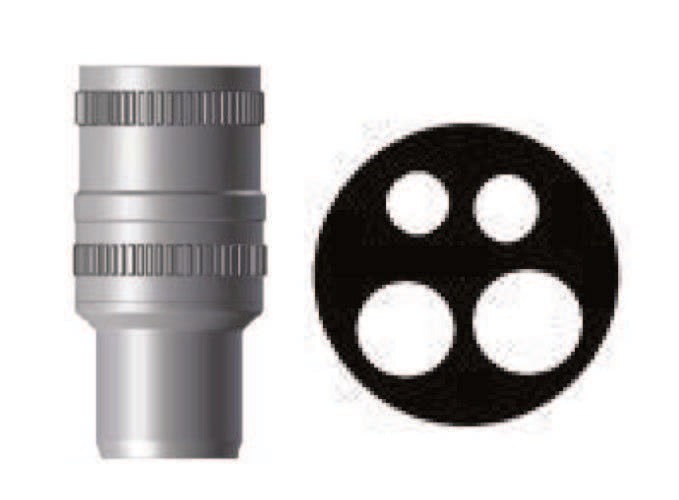 4 Hole Hose With Water Regulator Grey