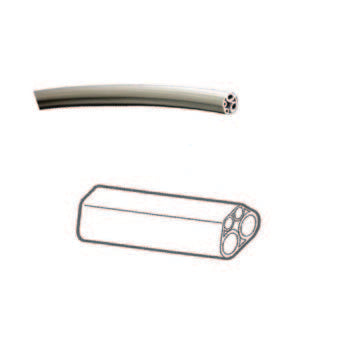 Asepsis Style 4 - Hole Handpiece Tubing 2m Dark Surf DCI 435