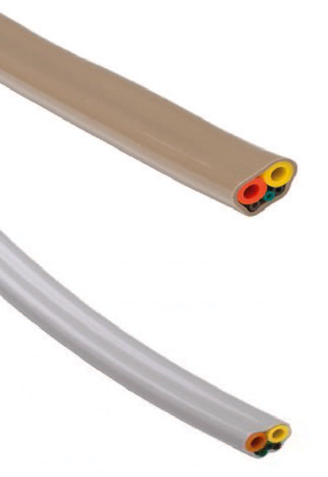 Sheathed Asepsis 5 Hole Foot Control Tubing Dark Surf 2 Metres DCI 654