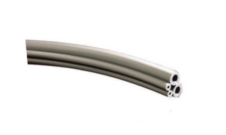 Vinyl Standard 4 Hole Foot Control Tubing 2 m Grey DCI 422