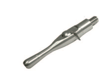Economy Autoclavable Extended Suction Valve With Quick Disconnect