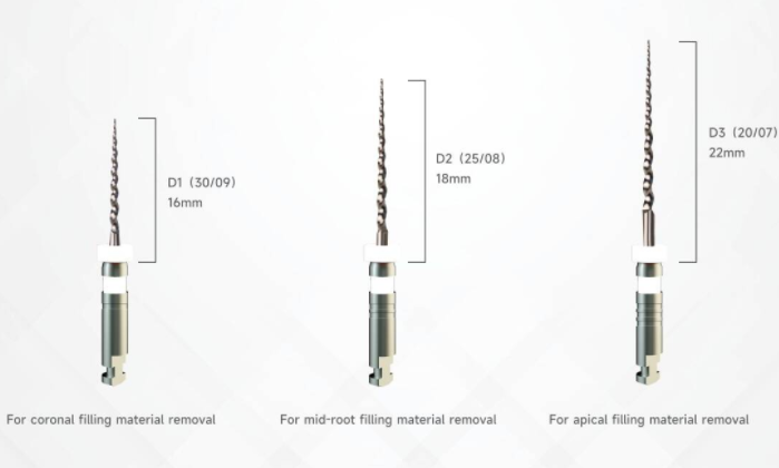 DENCO D-Files NiTi Retreatment Files