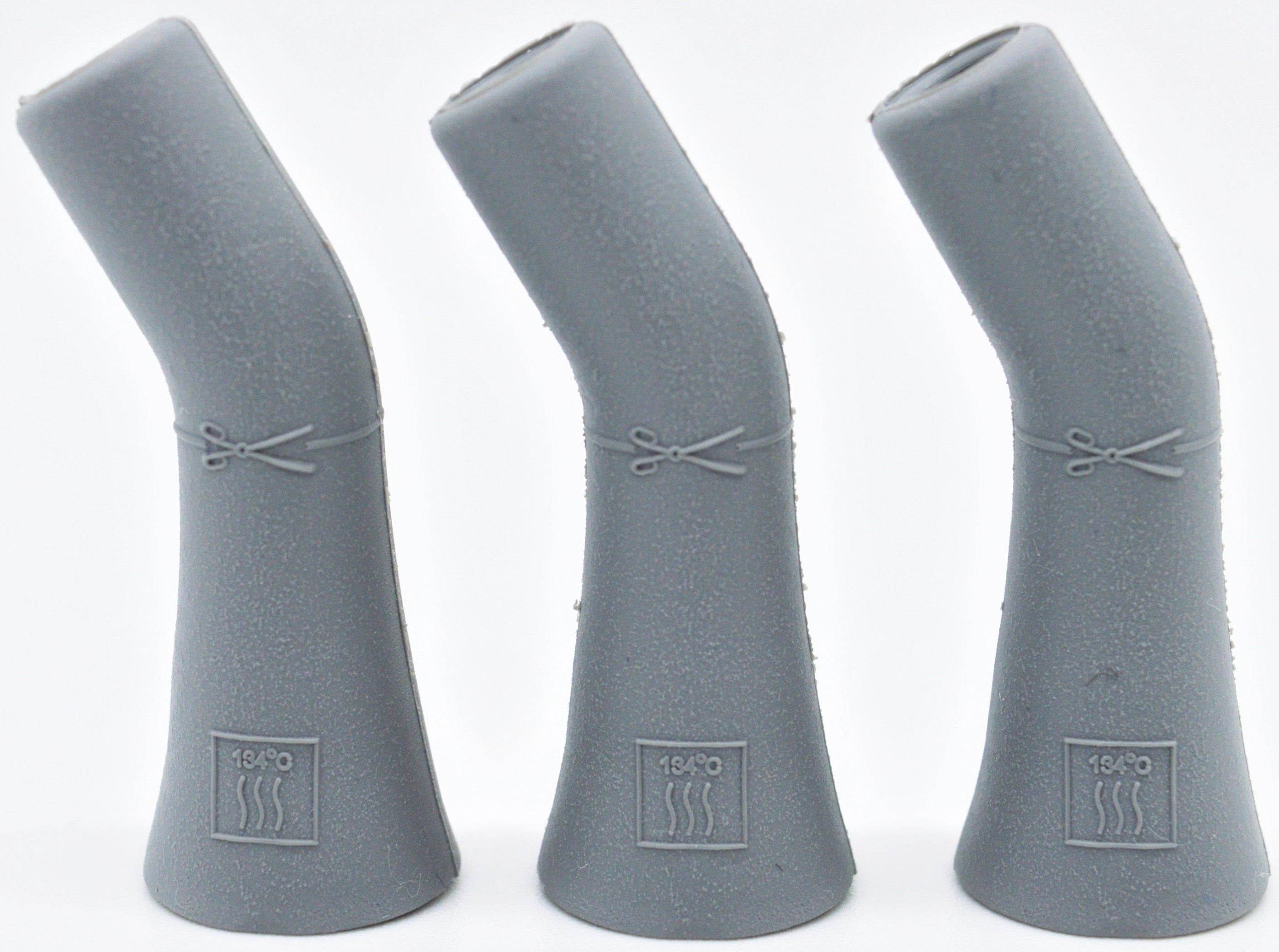 Grey Curved Cannula Receptacles