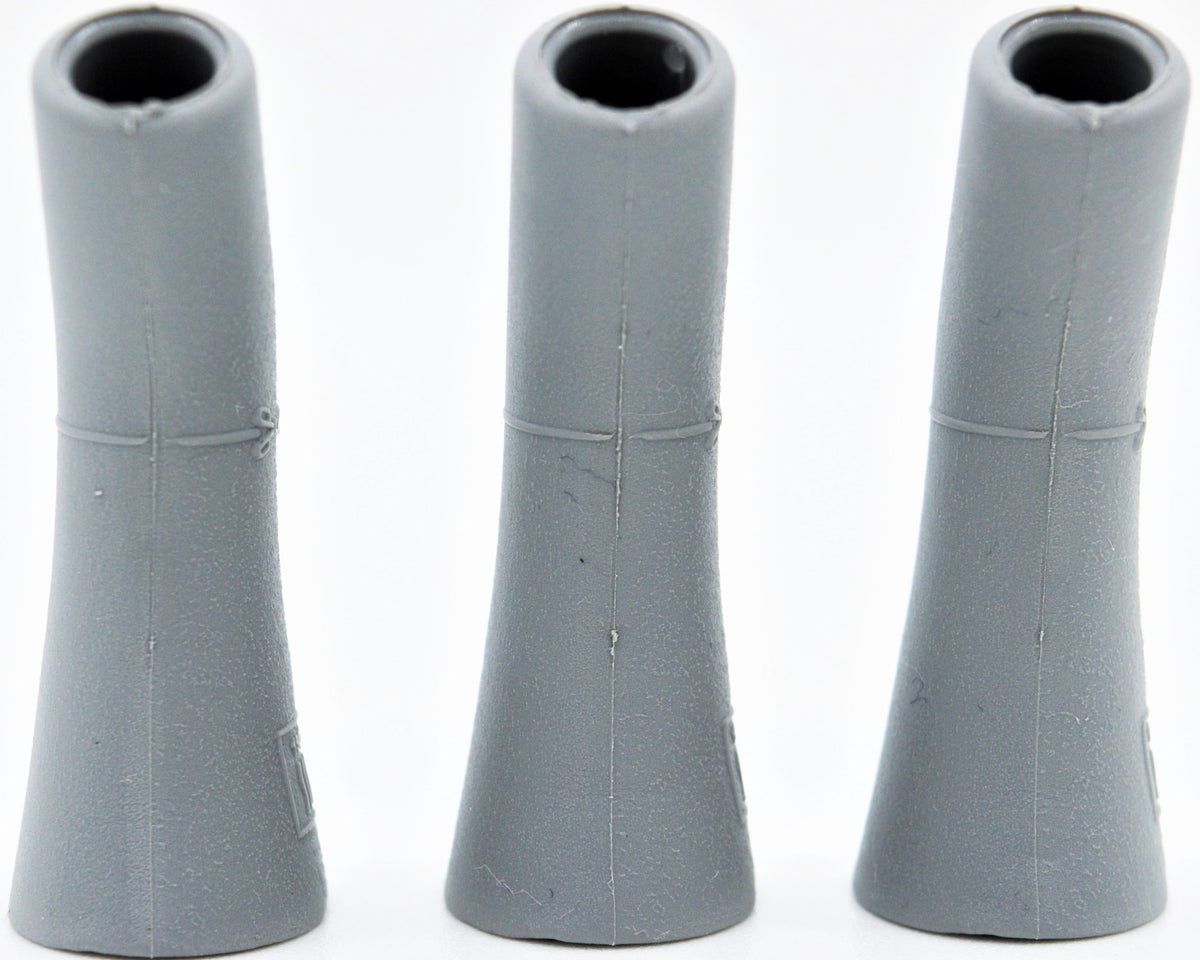 Grey Curved Cannula Receptacles