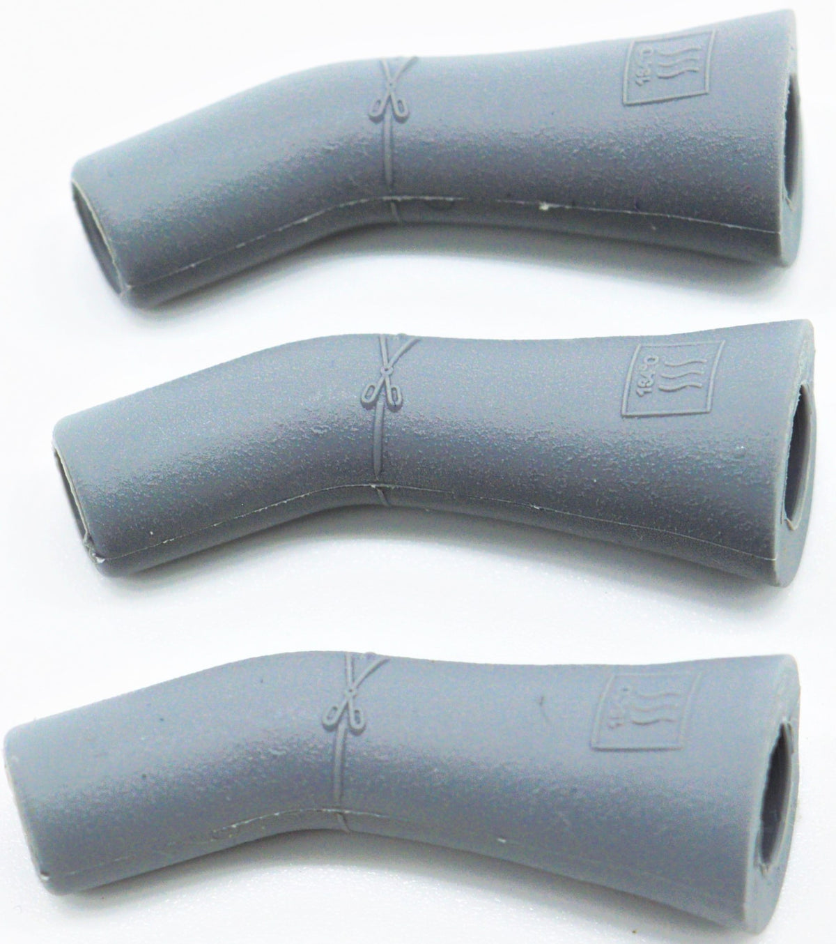 Grey Curved Cannula Receptacles