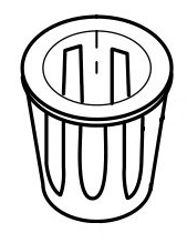 Belmont Spittoon Drain Strainer