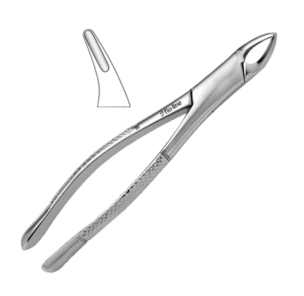 FLO-LINE Extraction Forceps - UPPER INCISORS, PREMOLARS, ROOTS, UNIVERSAL