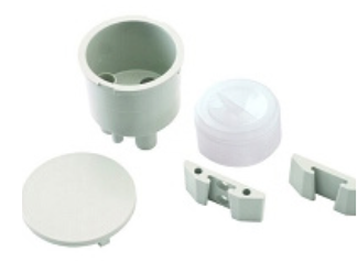 Grey Vacuum Canister Bracket Mounted Kit DCI 5860