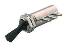 Black Side Ported Toggle Routing Valve DCI 7150