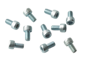 Zinc Socket Head Screw 6-32 x 1/4 Pack of 10 DCI 9021