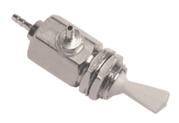 Grey 2-Way Momentary Toggle Hex Valve Normally Closed DCI 7021