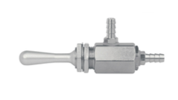 Extended 2-Way Momentary Toggle Valve with Aluminium Toggle DCI 7014