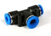 Push Fit Straight Equal Tee 10x10x10mm
