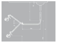 Faro LED Ceiling Mount Kits