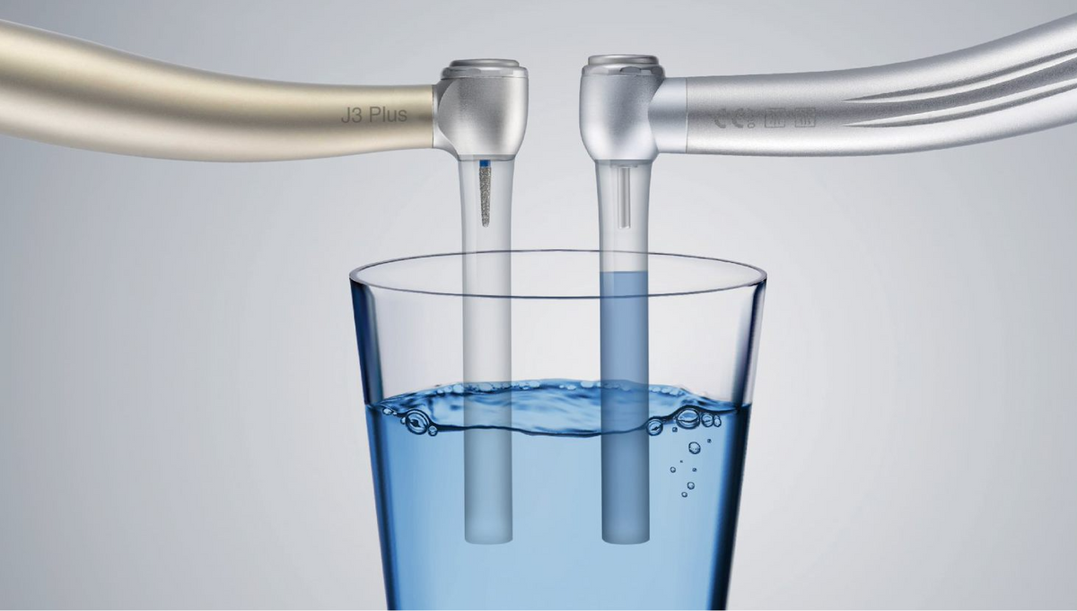 Jinme J3-SU High Speed Dental Turbine, Zero Reverse Water Flow