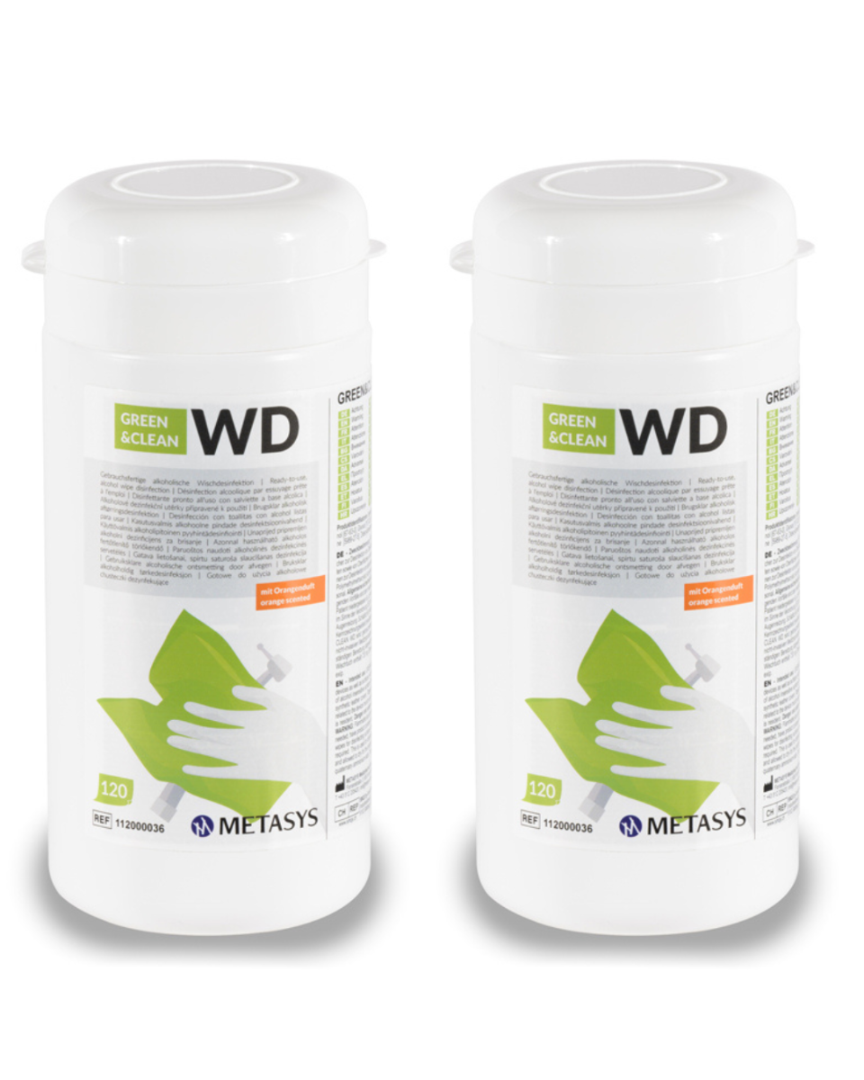 Metasys GREEN & CLEAN WD Wipe disinfection for small areas (Buy 1 Get 1 FREE)
