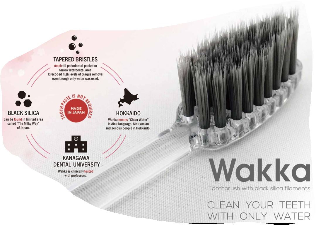 Wakka Toothbrush PACK OF 10 Mixed Colour