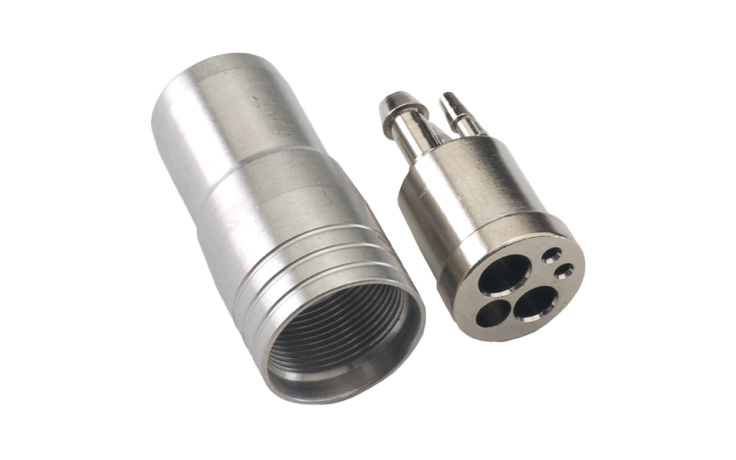 DCI 120T  4-Hole HP Metal Connector & Metal Nut 