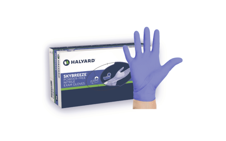 HALYARD Skybreeze Nitrile Exam Gloves Large (200)