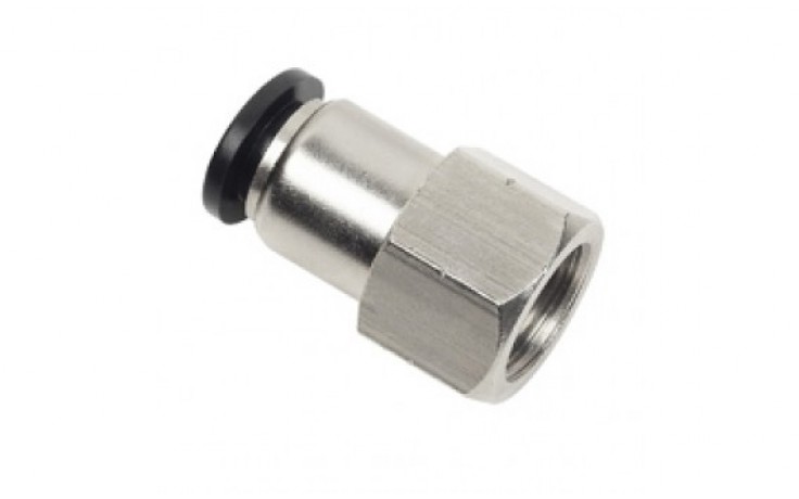 Push Fit Straight Connector 8mm - 1/4 BSP