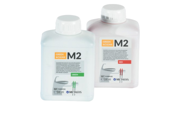 Metasys GREEN & CLEAN M2 Disinfection and cleaning of suction systems and amalgam separators