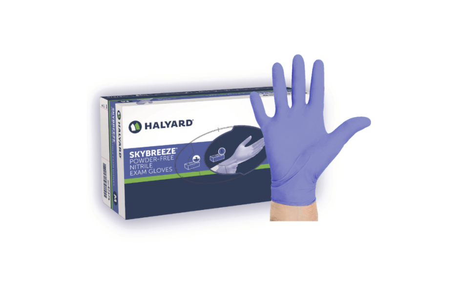 HALYARD Skybreeze Nitrile Exam Gloves Large (200)