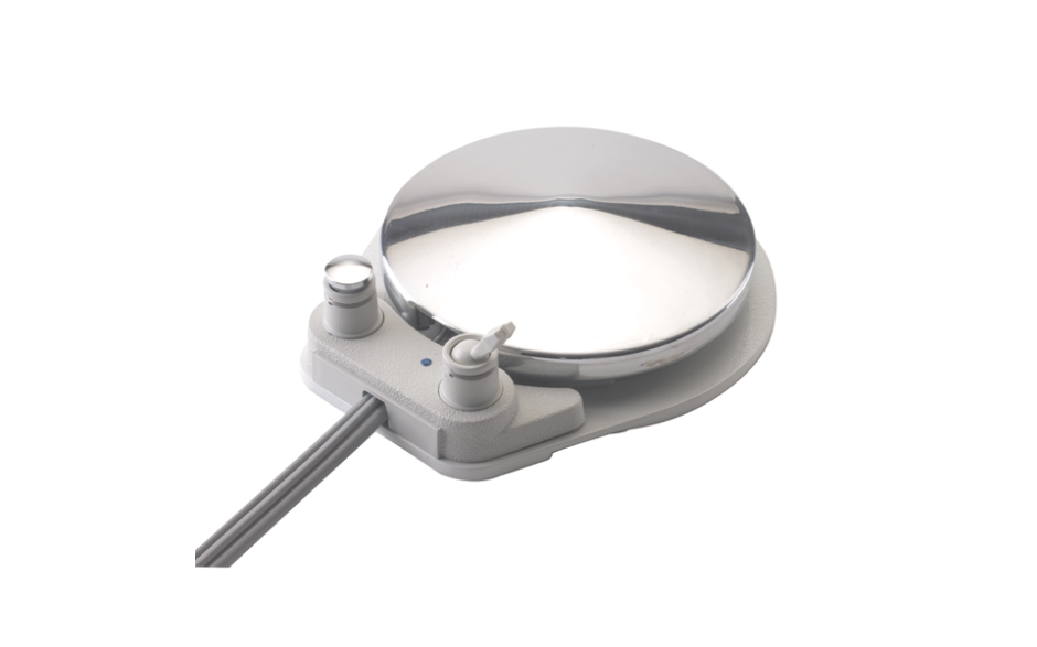 Wet/Dry Foot Control with Chip Blower & Water Toggle Valve (Grey Tubing) DCI 6315