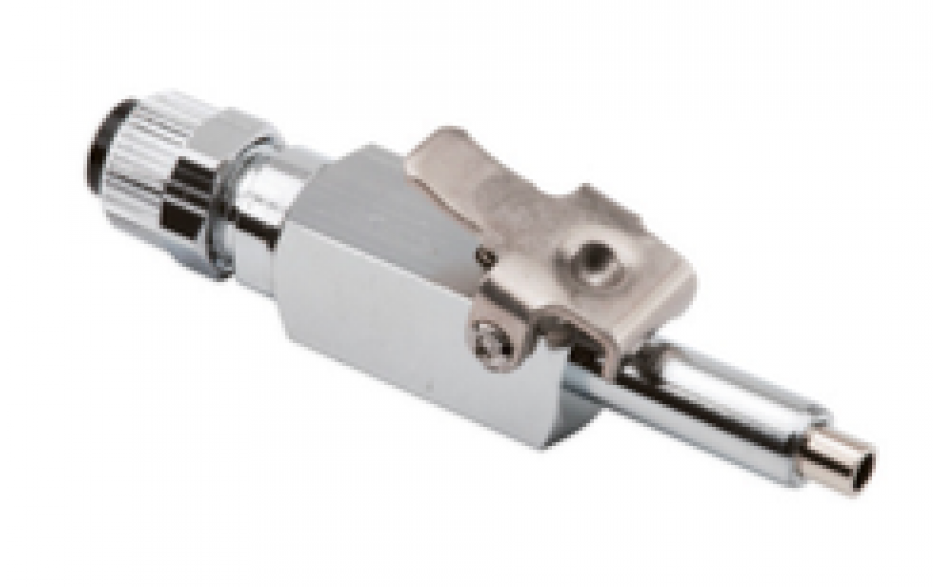 DCI 0014 1/4" Poly Q.D. w/ Shut-off, Male 